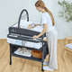 thumbnail image 4 of Mudador De Pañales Cambiador Plegable Gris Oscuro Babybond, 4 of 6