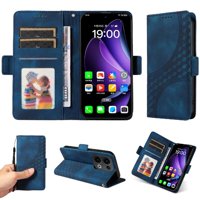 Carcasa Foxdock Oppo Reno 14F 5G De Cuero Pu, Diseño Acolchado Clásico, Protección Contra Caídas Y Rayones