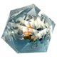 thumbnail image 1 of Dados Sirius Dice MTG Avatar 55 mm Giratorio d20, 1 of 7