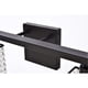 thumbnail image 5 of Aplique de Pared para Baño Living District Phineas de 2 Luces con Cristal Negro, 5 of 8