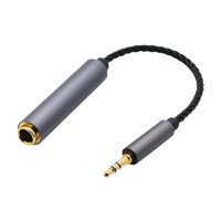 Bothyi - Cable Adaptador De Audio Con Conector Aux De 4 Núcleos Trenzado Para Amplificador De Piano Y Altavoz