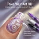thumbnail image 2 of Rotuladores de Arte para Uñas NOVELROCK 12 Colores 0,5-0,7 mm Secado Rápido, 2 of 8