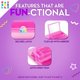thumbnail image 2 of Organizador de maquillaje Caboodles On-The-Go Girl Purple Jelly, 2 of 5