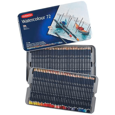 Lápices De Colores Acuarelables Derwent Set 72