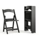 thumbnail image 1 of Juego de 4 sillas plegables Flash Furniture Hercules Series, color negro, 1 of 3