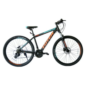 Bicicleta Totem Mtb Aro 29*19 Mod W790 Color Negro Con Naranjo