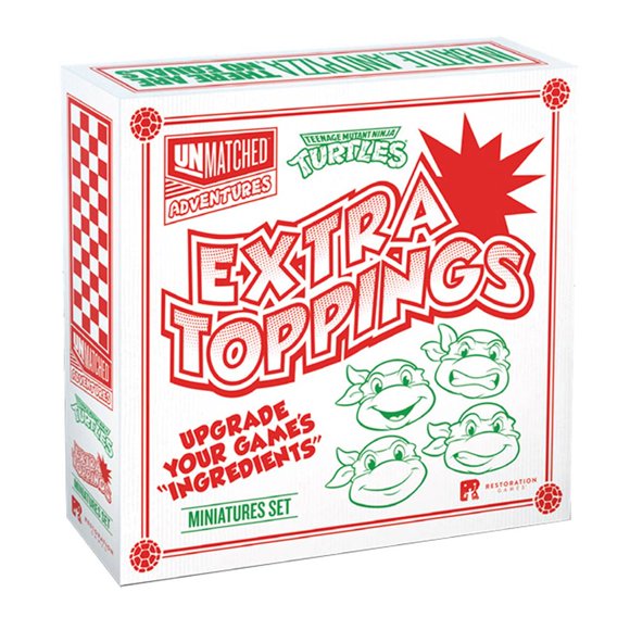 Unmatched Adventures: TMNT - Extra Toppings Miniature Pack