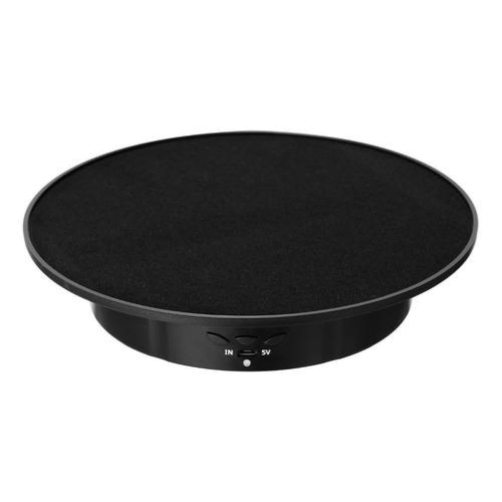 Genérico - Base Giratoria De Fotografía O Exhibición 3 Velocidades 20cm