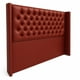 thumbnail image 1 of Respaldo Verona Ecocuero Rojo con Brazos Laterales – 2 Plazas, 1 of 2