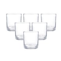 Cristar - Display 6 Vasos Bajos Modelo Lexington 311Ml Whisky Pisco
