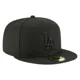 thumbnail image 1 of Gorro Dodgers Black On Black 59Fifty Cerrada, 1 of 1