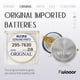 thumbnail image 3 of Batería de repuesto Fwioaor 295-7630 para Citizen Eco-Drive, 3 of 6