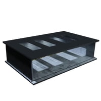 Bothyi - Vitrina De Exhibición De Modelos De Vehículos Fundidos A Presión A Escala 1:64 Con Organizador De Iluminación