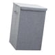 thumbnail image 1 of Cesto De Ropa Plegable Plegable Con Funda Para Toallas Caja Gris L, 1 of 5