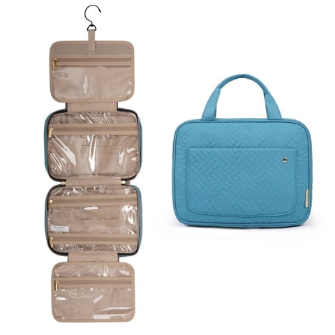 Bagsmart Neceser De Viaje Bonchemin Con Gancho Grande Turquesa