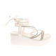 thumbnail image 2 of Sandalia Romana Blanco Andarina, 2 of 5