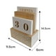 thumbnail image 2 of Adorno Calendario Decorativo Oficina Fecha Dinamico 9pcs, 2 of 2