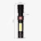 thumbnail image 5 of Linterna de luz negra recargable, linterna táctica LED 3 en 1, luz negra UV y roja, 1200 lúmenes, 7 modos de luz, con zoom, linterna de bolsillo impermeable para detección de manchas de orina de, 5 of 8