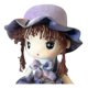 thumbnail image 2 of Peluche De Muñeca De Trapo Tierno Suave Y Divertido violeta, 2 of 4