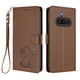 thumbnail image 1 of Funda Billetera Magnética para Nothing Phone 3A, Marrón, 1 of 6