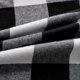 thumbnail image 4 of PiccoCasa 2 piezas de fundas de cojines a cuadros retro de búfalo con pompones, fundas de cojines decorativas, 18"x18", blanco y negro, 4 of 8