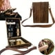 thumbnail image 1 of Handmade Wooden Messenger Bag - Perfect for Outdoor Painting, Artist Tools & More!, 1 of 5
