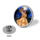 thumbnail image 3 of Bella de La bella y la bestia-Theme Round Button Badge: Premium Metal Construction, Ideal for High-End Events 2.8 cm, 3 of 6