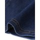 thumbnail image 5 of INSPIRE CHIC Chaqueta Vaquera Recortada para Mujer Abierta sin Cuello Bolero Casual XS Azul Oscuro, 5 of 6