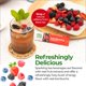 thumbnail image 4 of Kombucha en polvo FeelGood Superfoods sabor frutos rojos, 14 sobres, 4 of 8