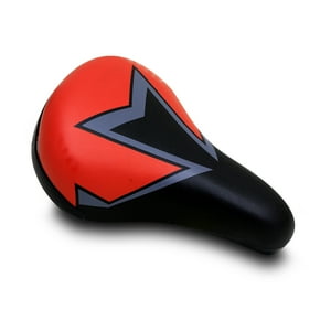 Asiento Radical Mountain Mtb Infantil N913 Negro Rojo