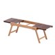 thumbnail image 1 of Mesa Plegable De Madera Con Riel Deslizante - Nogal, 1 of 3