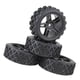 thumbnail image 1 of 4 Uds RC Llantas De Goma Neumáticos 71mm Resistente Al Desgaste Para HSP Crawler Accs Negro, 1 of 5