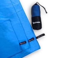 Wild Travel - Pack 3 Toalla Microfibra Azul Secado Rápido