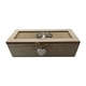 thumbnail image 2 of Caja De Té Mediana De Madera 3 Espacios Arbol Madera, 2 of 2