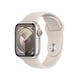 thumbnail image 1 of Apple Watch Series 9 Blanco Estrella - 41 mm Talla S/M, 1 of 8