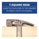 thumbnail image 2 of Hammer Boss Hammer BH16TIM Pro Series, titanio, 500 ml, 2 of 7