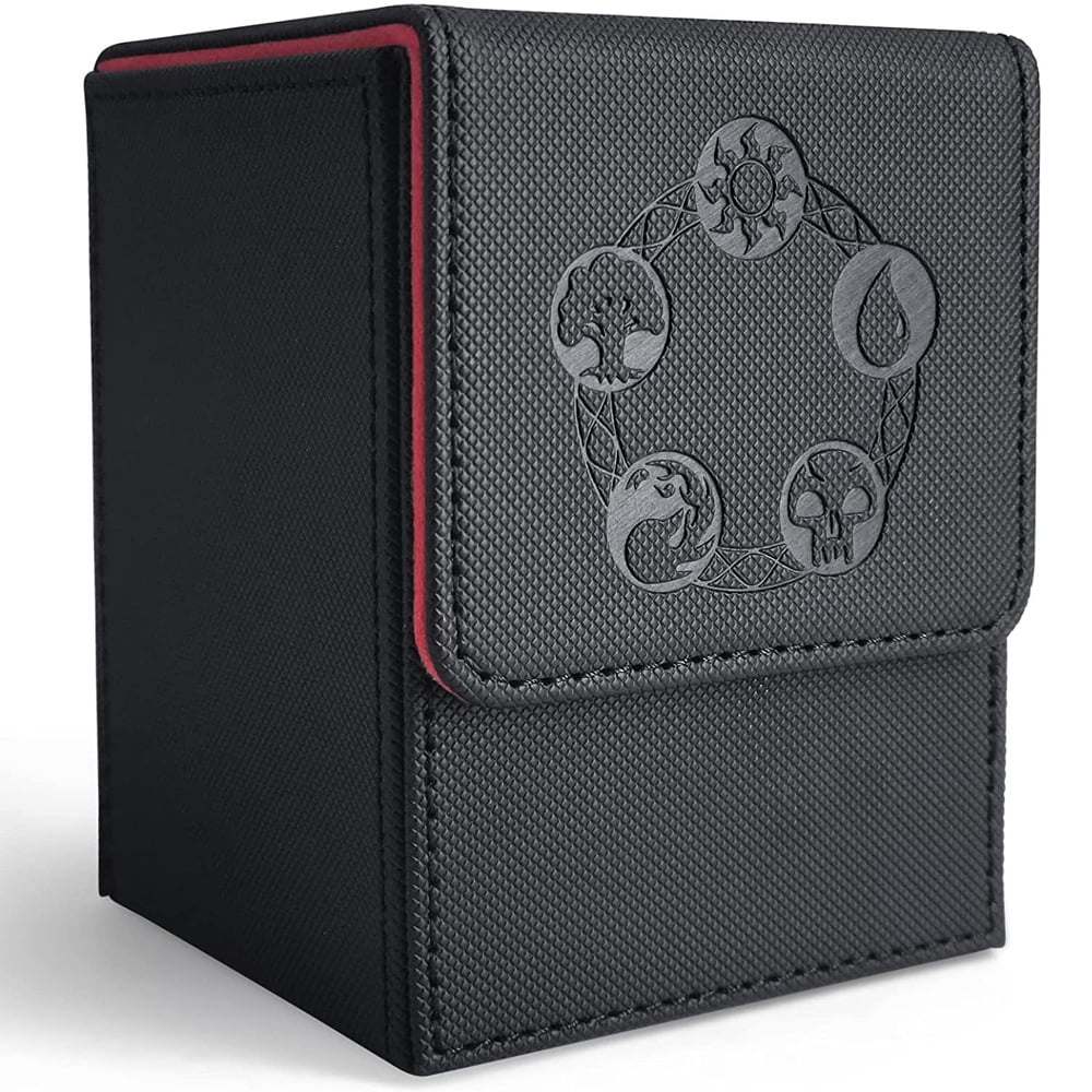 Caja Impermeable Para Tarjetas Aaronmei Negro Rojo