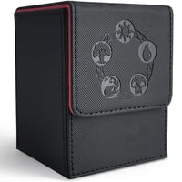 Caja Impermeable Para Tarjetas Aaronmei Negro Rojo