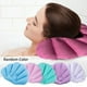 thumbnail image 1 of Almohada de baño inflable con forma de concha, almohada para el cuello, almohada de baño suave con ventosa, 1 of 7