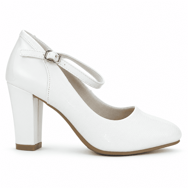 Zapato Chalada Mujer Cobna-2 Blanco Formal