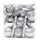 thumbnail image 2 of 36 Piezas De Adornos De Bolas De Navidad En Forma De Piruleta En Espiral Para Suministros De Fiesta De Boda De Plata, 2 of 3
