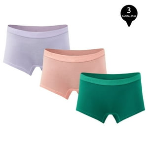 Giovacchino - Pack De 3 Calzones Boxer Pantaleta Bambú Mujer