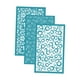 thumbnail image 4 of Pantalla De Seda De 3 Piezas Para Plantilla De Arcilla Polimérica Para Imprimir En Arcilla Tejido Artesanal DIY, 4 of 5