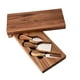 thumbnail image 2 of Juego de Tabla de Quesos y Cuchillos de Madera, 2 of 3