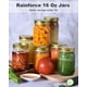thumbnail image 2 of Mason Jars Rainforce, 480 ml, boca normal, paquete de 15 unidades con tapas, 2 of 7