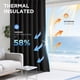 thumbnail image 4 of Cortinas Blackout Joydeco 100% Opacas 42x160 cm 2 Paneles, 4 of 9