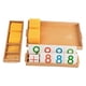 thumbnail image 4 of Juguete De Cuentas De Matemáticas Montessori, Material Didáctico, Juego De Banco Decimal Para Niños En Edad Preescolar, 4 of 5