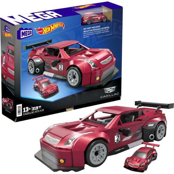 Juguete de Construcción Mega Brands Cadillac ATS-V R 319 Piezas