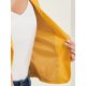 thumbnail image 5 of Blazer Abierto de Regreso a Clases para Mujeres INSPIRE CHIC Chaqueta de Traje Corto de Verano para el Trabajo Amarillo Oscuro-Sólido XL, 5 of 6