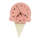 thumbnail image 4 of Reloj De Pared Reloj Decorativo De Pared Simple Para Sala De Estar Decoración Del Hogar De Pared Para Ni?os Rosa Oscuro, 4 of 5